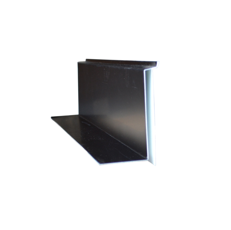 Image 44in aluminum black moulding for masonry