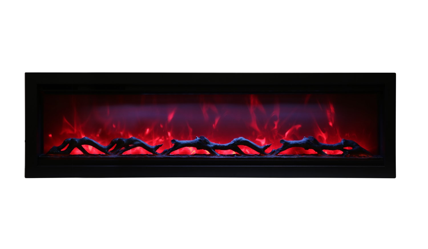 Red and blue flame Impressionist 60 electrical fireplace
