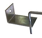 Image Adjustable anchor BL312 simple - ISO 0 '' - galvanized steel (500 / box)                                                                              