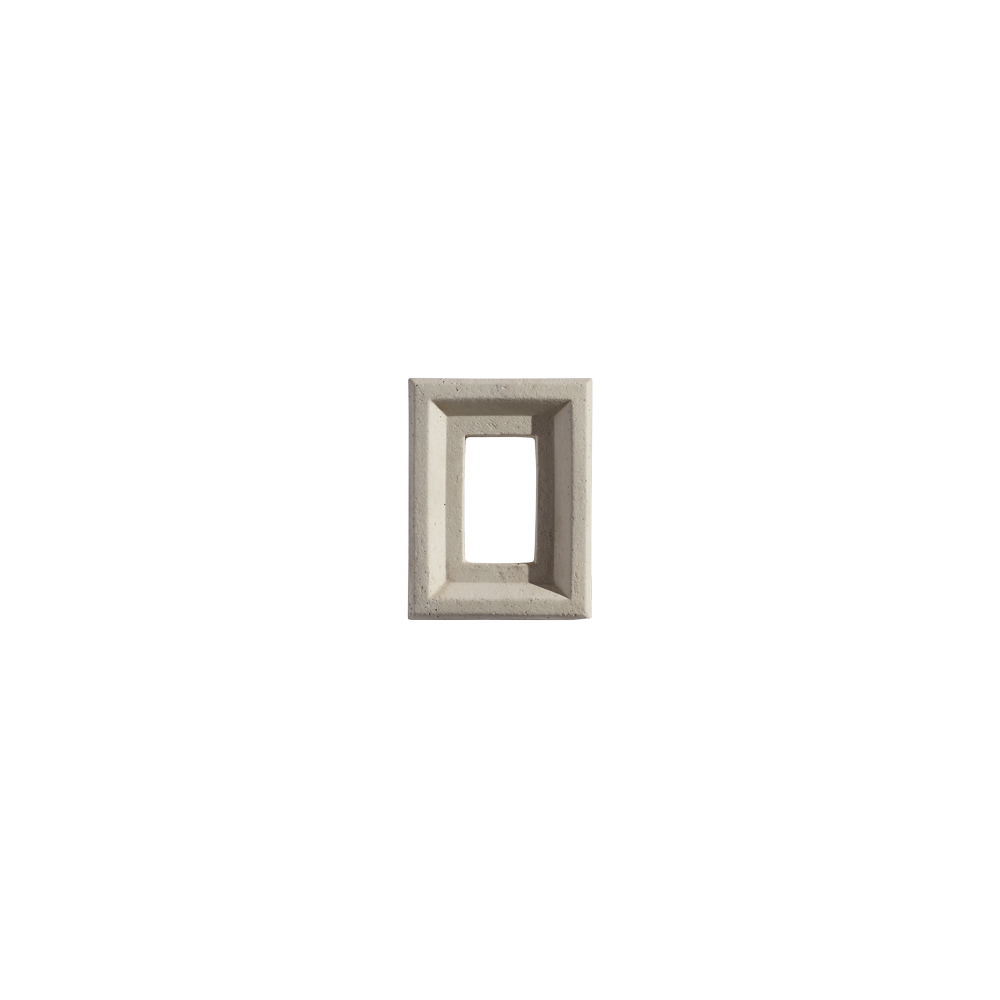 Beonstone electrical outlet fixture in grey