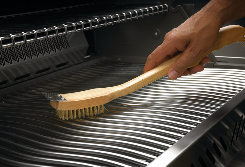 Image Brosse à grill avec filaments en laiton