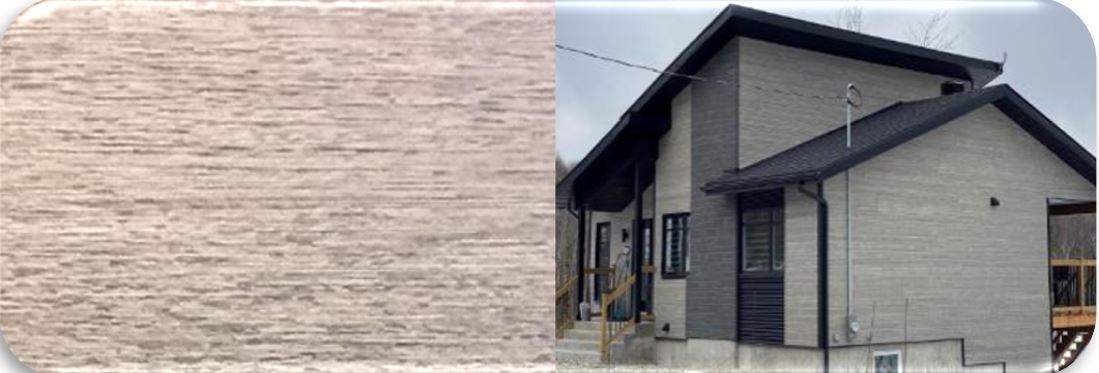Image HardiePlank Fiber Cement Lap Siding - Cedarmill Finish - 6 1/4 '' - 2-tone Birch colour by St-Laurent                                                 
