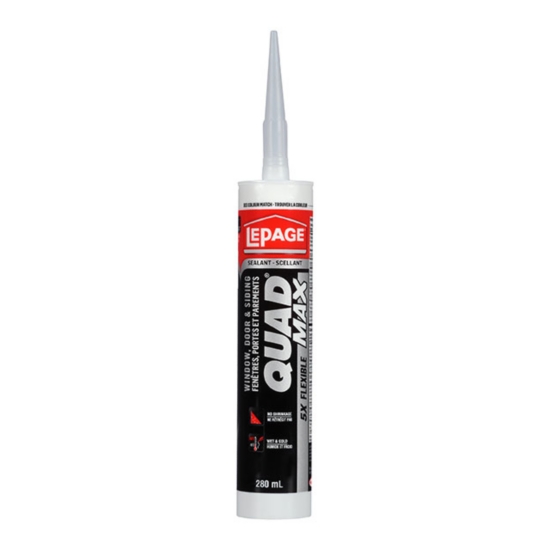 Image Lepage Quad Max outdoor sealant in Espresso colour - 280 ml