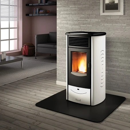 Image Piazzetta Monia pellet stove in White colour