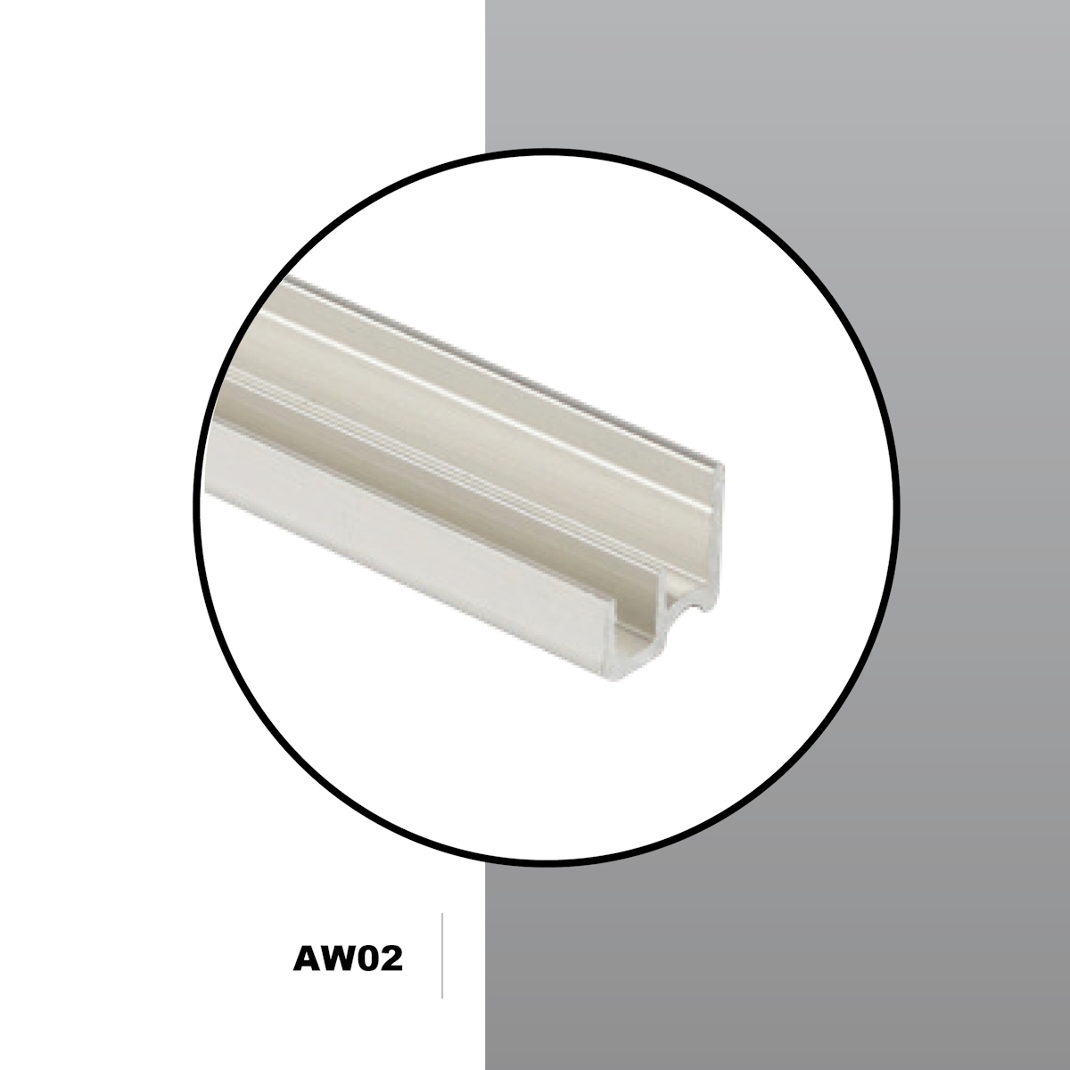 Image Moulure de départ AW02 pour profilés UH61 et UH67 - 10 pieds                                                                                          