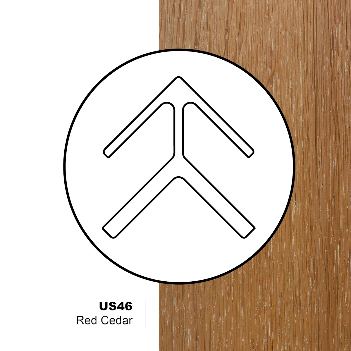 Image US46 outside corner moulding for Shiplap profile UH67 - 16ft - Red Cedar                                                                              