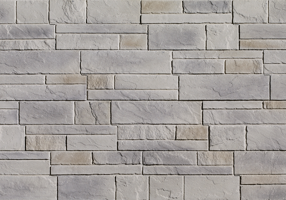 Image Be.On Stone Horizon Panelized Stone Siding in Carbo, 120 sq.ft./box                                                                                   