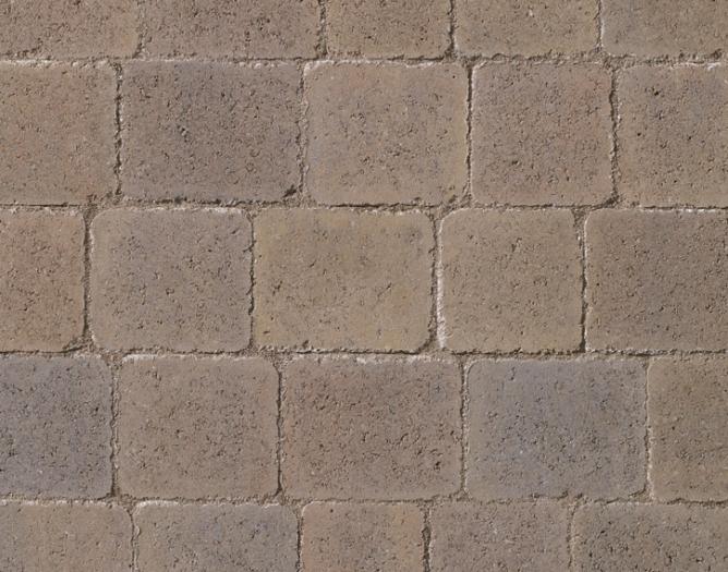 Image Permacon Paleo Plus Concrete Pavers in Range Bourbon Beige