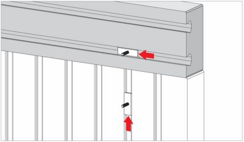 Installation of an anchor for Artex system