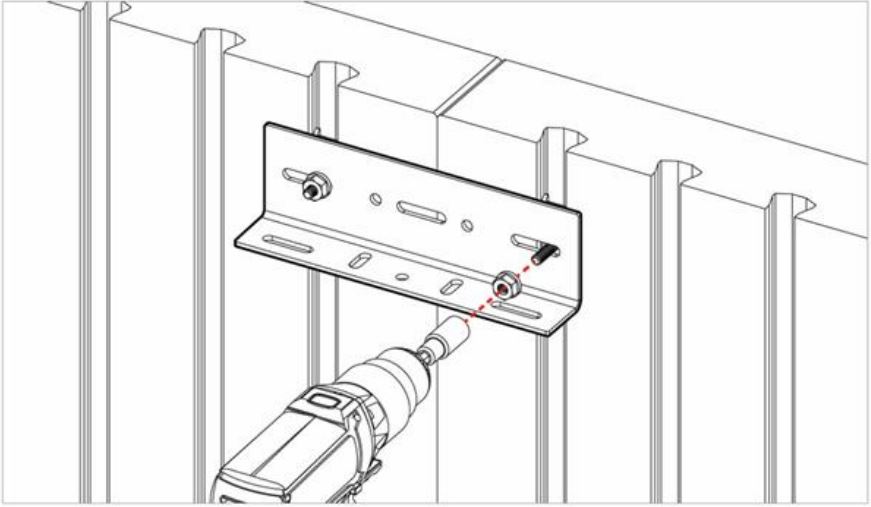 Installation of junction plate for Artex system