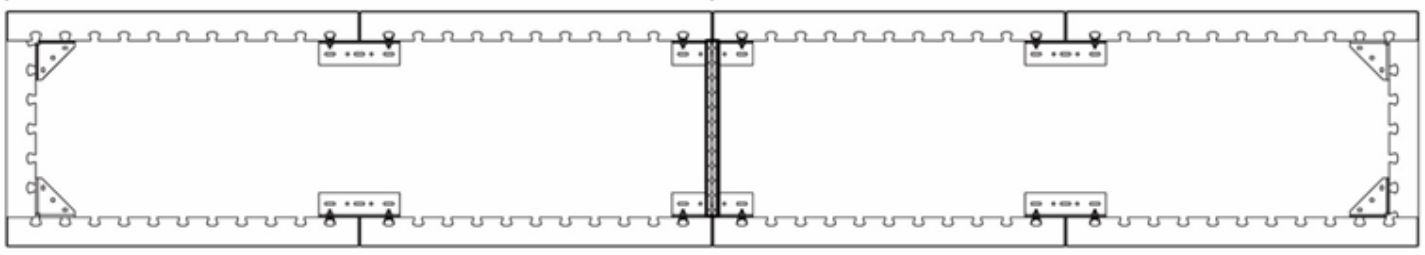 Installation of a stretcher for Artex system