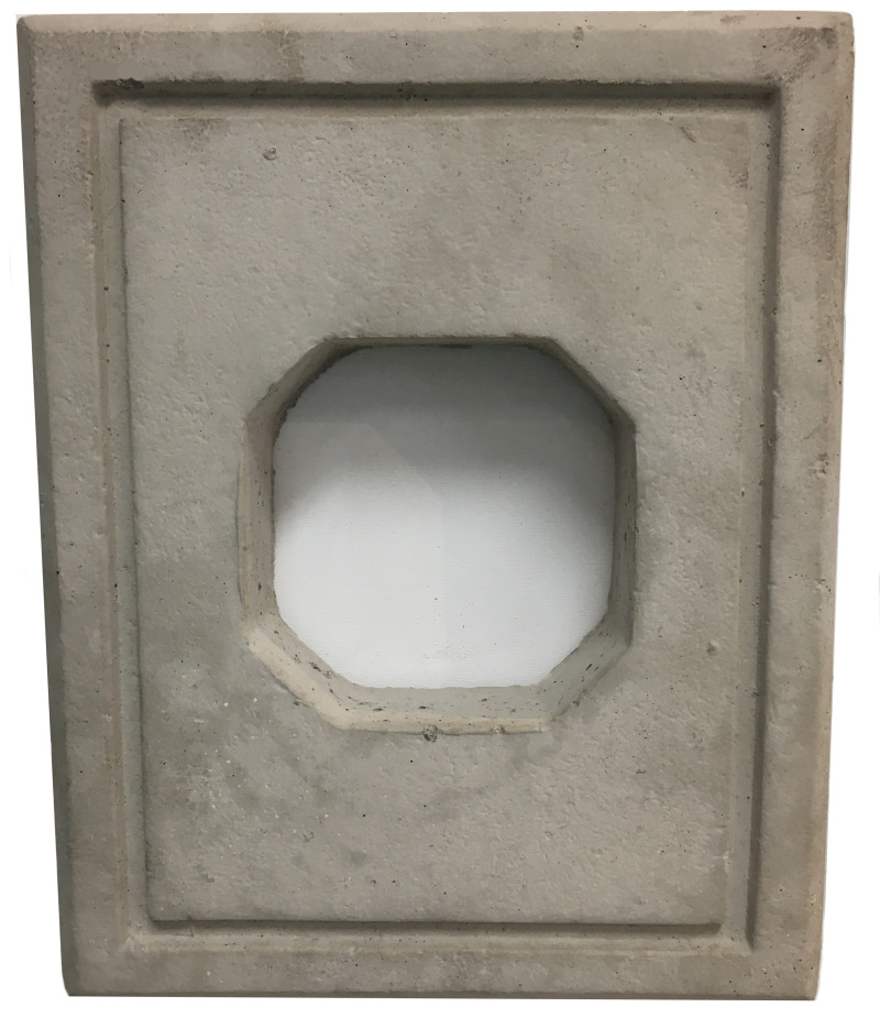 Image Stone Light Fixture Plate in Iron Grey                                                                                                                