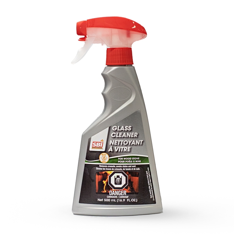 Image SBI Wood stove glass cleaner - 500 ml - 16.9 FL. OZ.