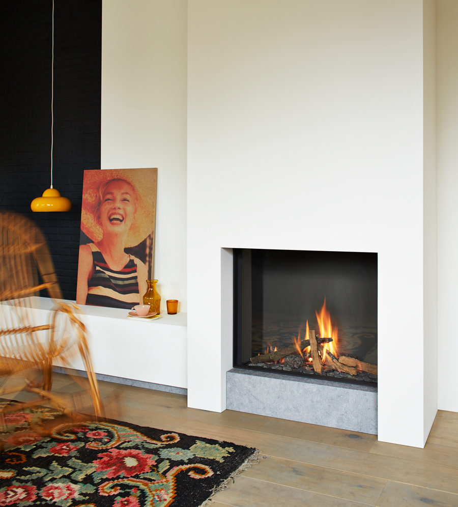 Image RABAIS 50% - Foyer au gaz Stûv B-Fire 80                                                                                                              