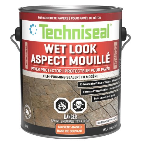 Image Techniseal sealant for pavers - WL4 - High gloss wet look - 3.78L