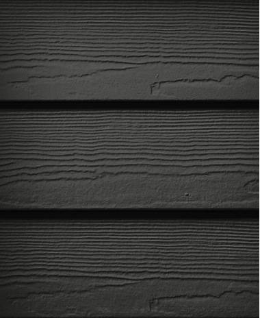 Image Bardage à clin de fibrociment HardiePlank - Fini Cedarmill - 6 1/4'' - Noir Minuit
