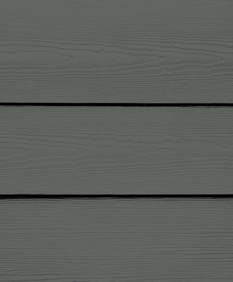 Night Grey colour fiber cement siding