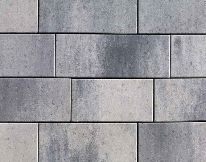 Image Permacon Mega-Melville Steps in Range Newport Grey