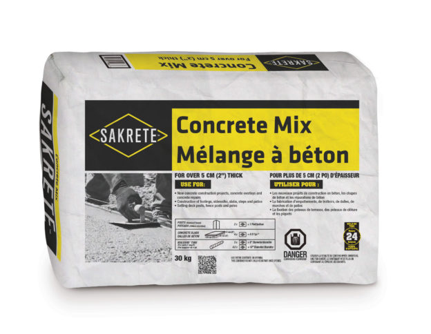 Image Mélange à béton Sakrete - 30kg                                                                                                                        