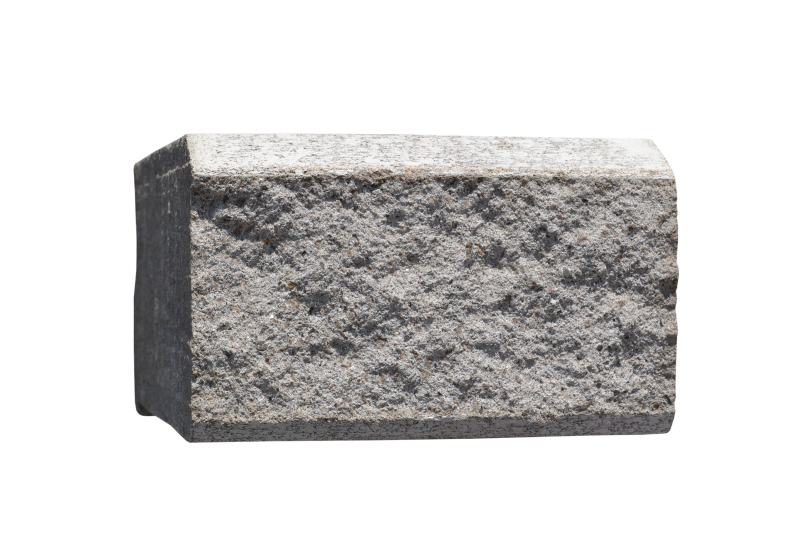 Image Muret de béton Talus Universel gris avec face éclatée de Permacon