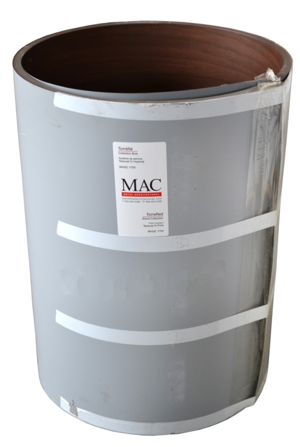 Image Rouleau d'acier MAC Métal 26G - 16'' x 100' - Couleur Torréfié                                                                                        